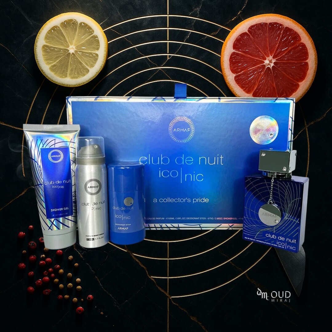 ARMAF CLUB DE NUIT ICONIC BLUE – COLLECTOR'S PRIDE SET 4 PIEZAS