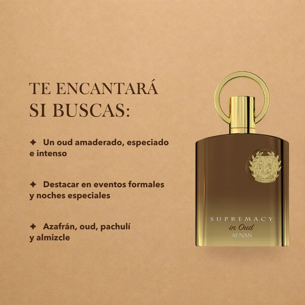 AFNAN SUPREMACY IN OUD - EXTRAIT DE PARFUM