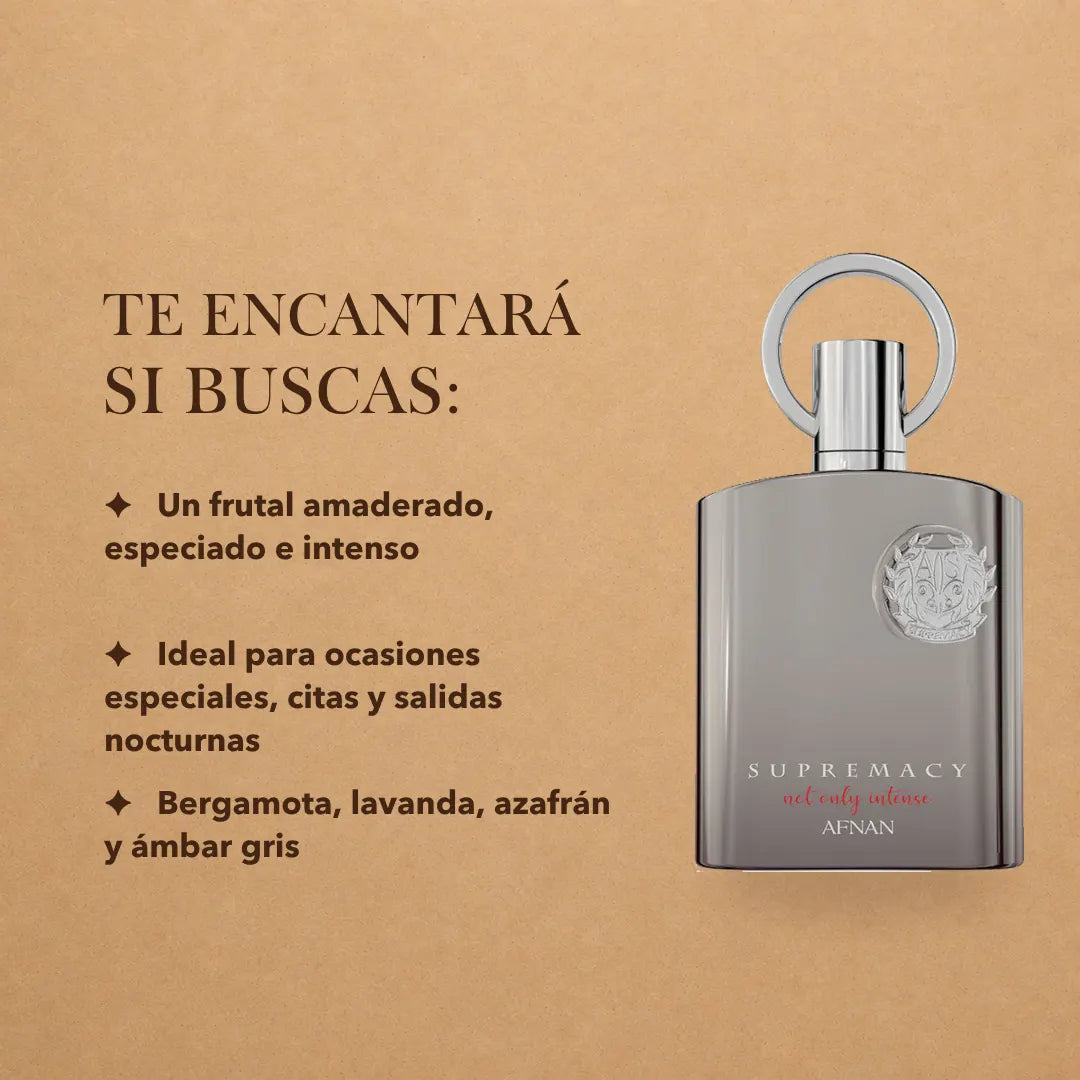 AFNAN SUPREMACY NOT ONLY INTENSE - EXTRAIT DE PARFUM