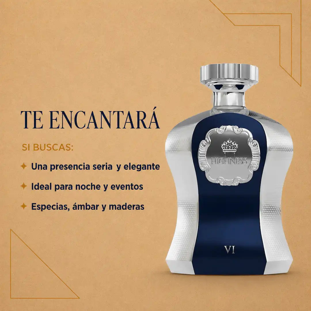 AFNAN HIGHNESS VI BLUE - EXTRAIT DE PARFUM
