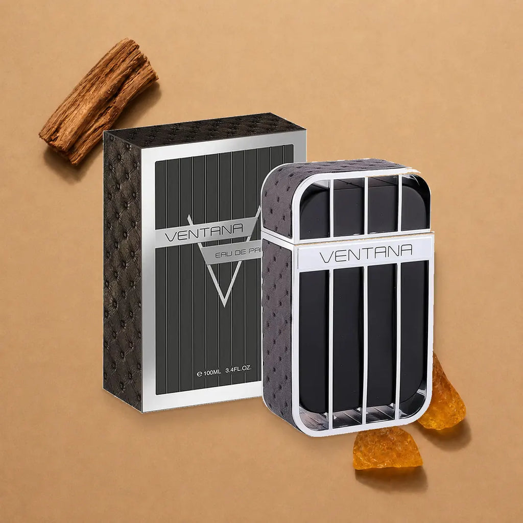 Armaf Ventana Pour Homme — cedro y ámbar