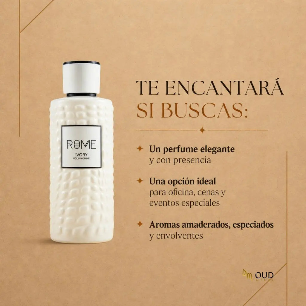 MAST PERFUME ROME IVORY POUR HOMME - EDP