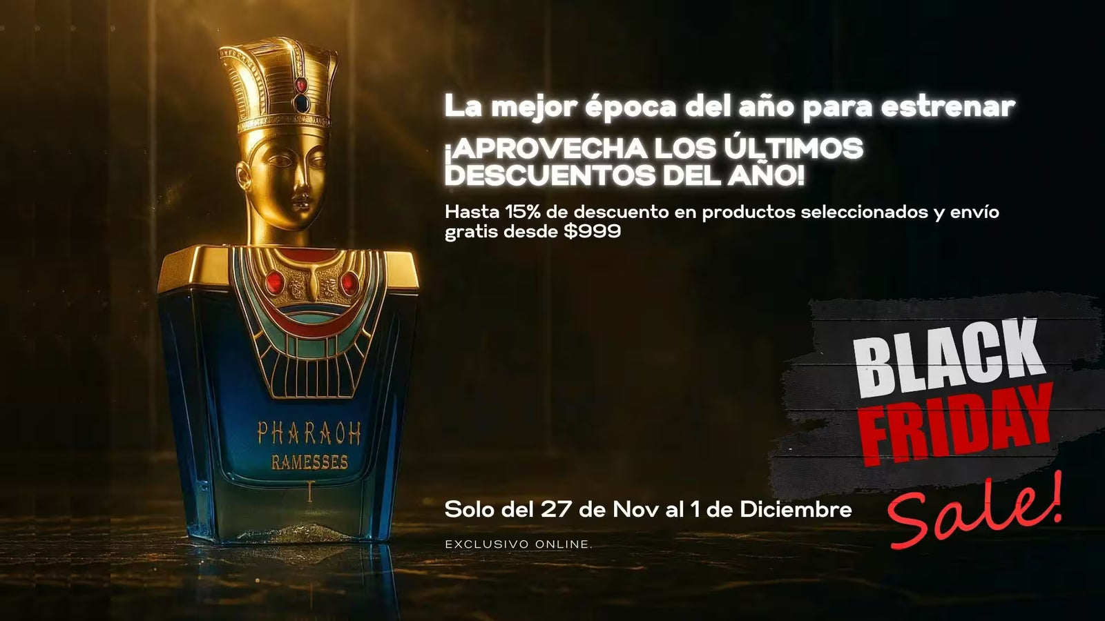 Oud Miraj Black Friday Banner