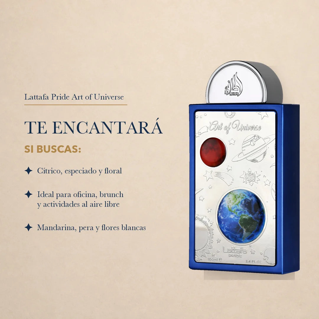 LATTAFA PRIDE ART OF UNIVERSE – EDP — Te encantará si buscas