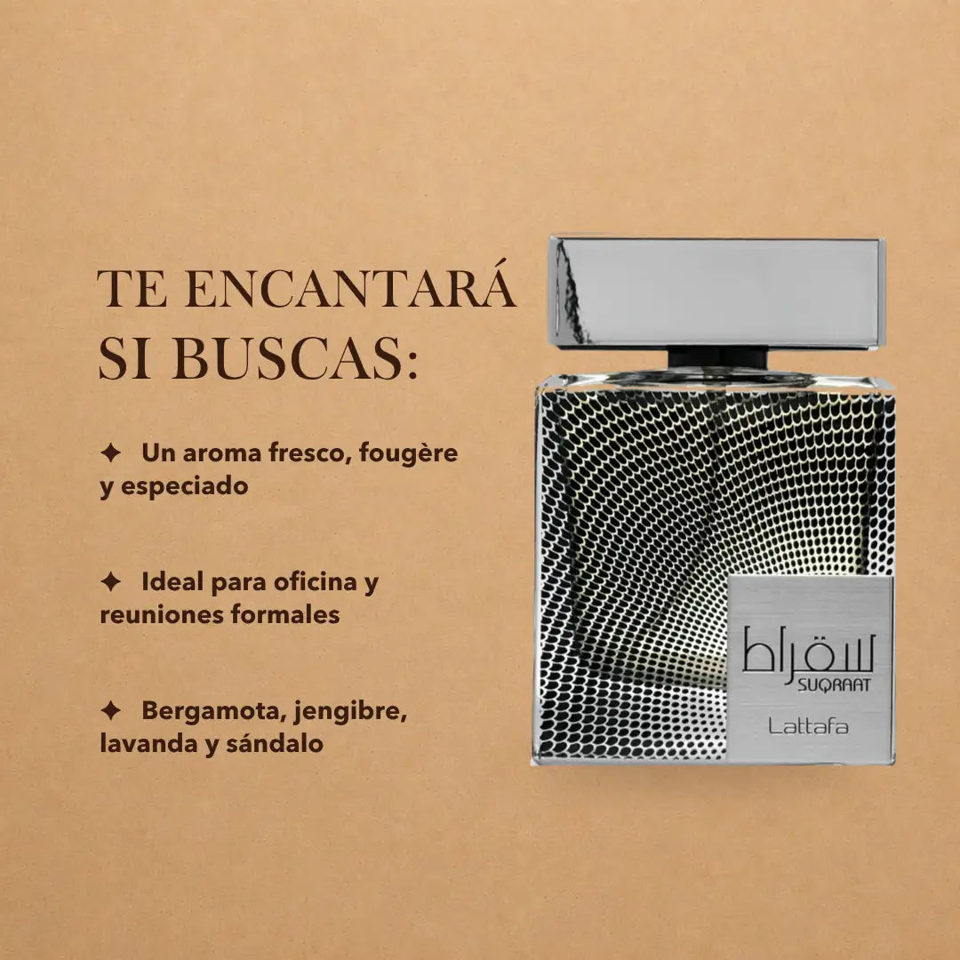 LATTAFA SUQRAAT - EDP — Te encantará si buscas
