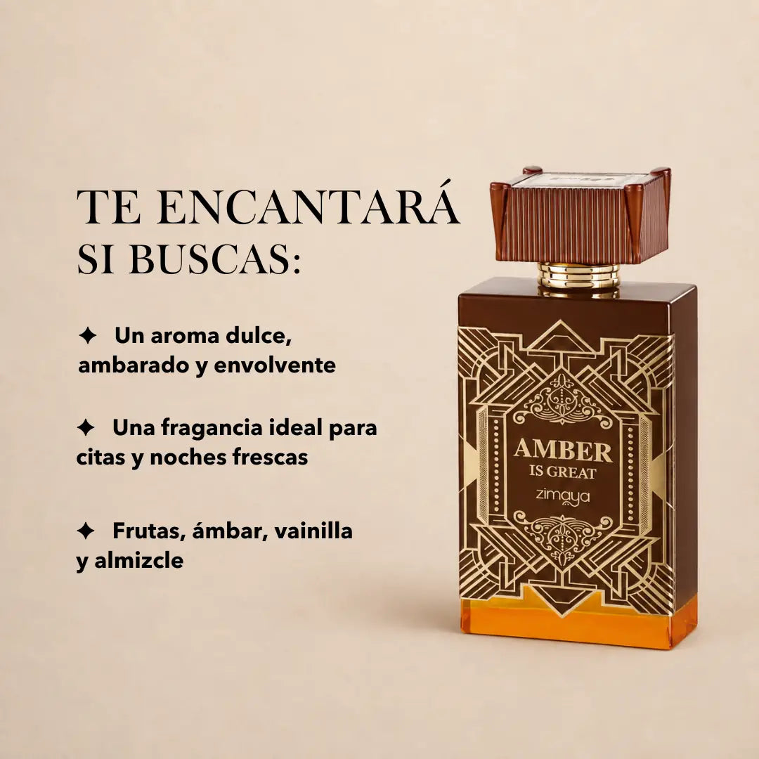 ZIMAYA AMBER IS GREAT - EXTRAIT DE PARFUM